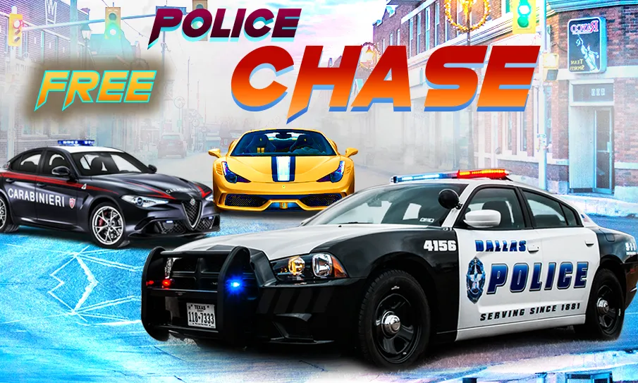 Police car: police games [МОД: Много монет, Открытые уровни и Мега MOD] Screenshot 1
