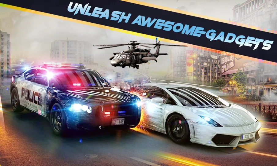 Police car: police games [МОД: Много монет, Открытые уровни и Мега MOD] Screenshot 3