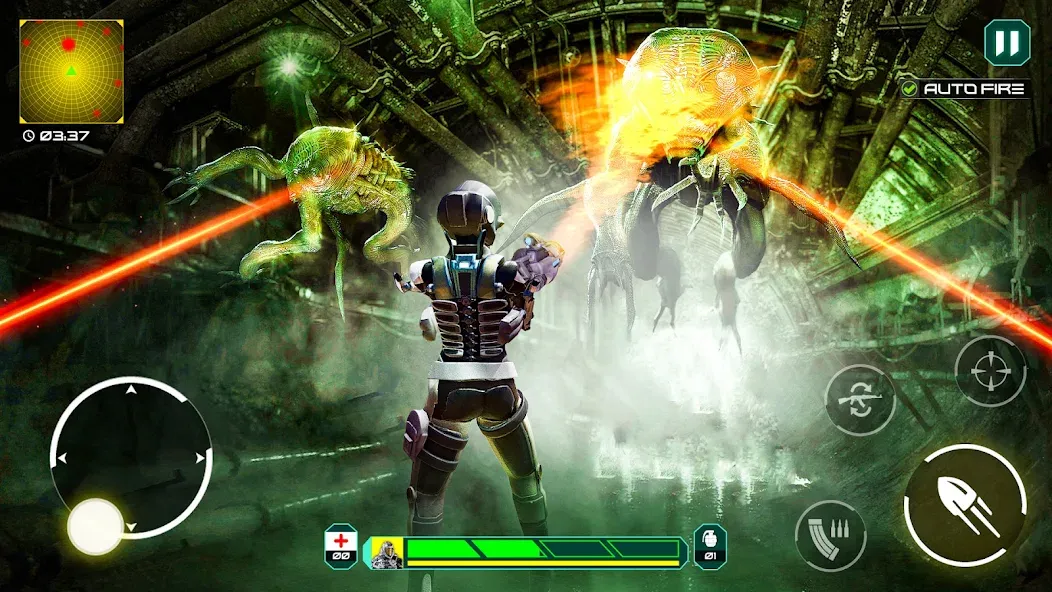 Alien - Dead Space Alien Games (сайфай) [МОД: Много денег, Монет и Все открыто] Screenshot 4