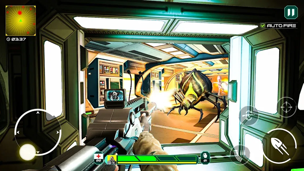 Alien - Dead Space Alien Games (сайфай) [МОД: Много денег, Монет и Все открыто] Screenshot 5
