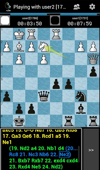 Chess ChessOK Playing Zone PGN [МОД: Много денег, Монет и Все открыто] Screenshot 1