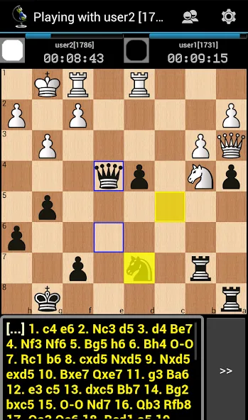 Chess ChessOK Playing Zone PGN [МОД: Много денег, Монет и Все открыто] Screenshot 2