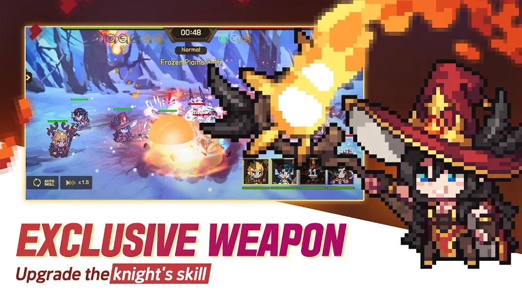 Unknown Knights: Anniversary (Анноун Найтс) [МОД: Все открыто, Дополнительные деньги и Меню MOD] Screenshot 3
