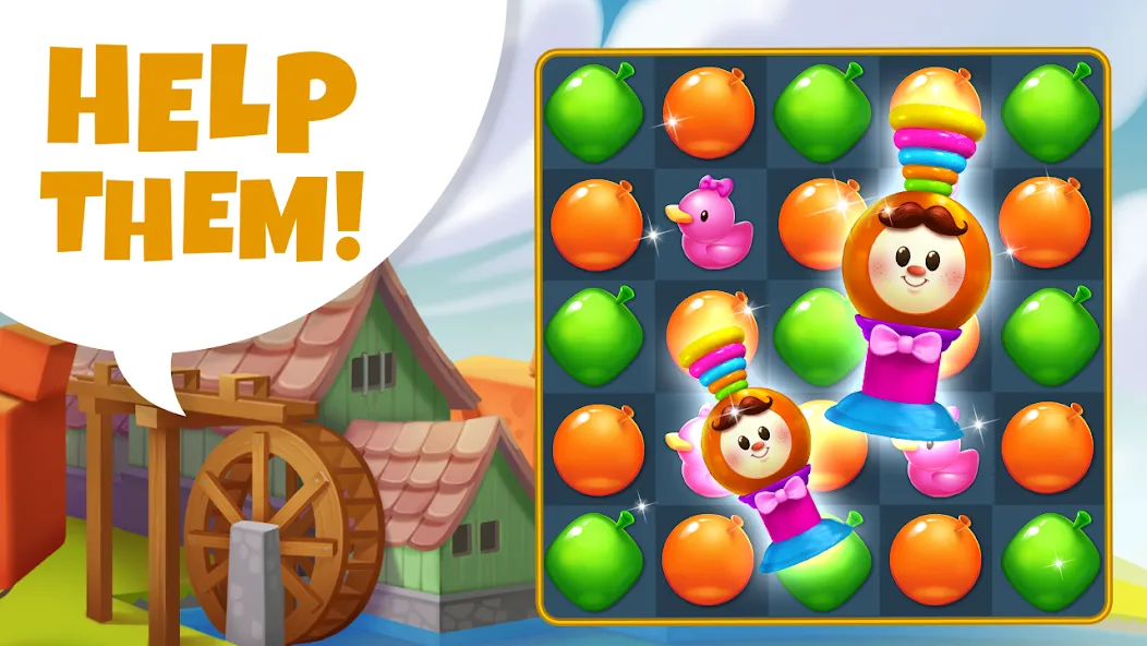 Aqua Blast: Match 3 Puzzle (Аква Бласт) [МОД: Все открыто, Дополнительные деньги и Меню MOD] Screenshot 5