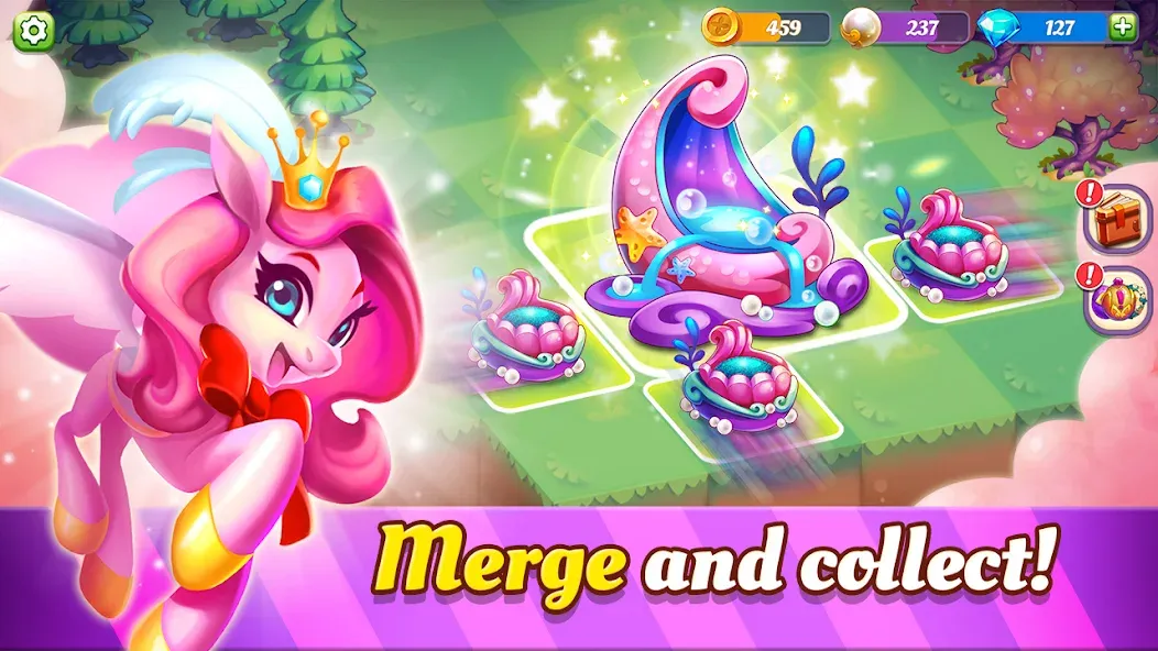 Wonder Merge - Match 3 Puzzle (Вондер Мердж) [МОД: Деньги, Монеты и Меню MOD] Screenshot 1