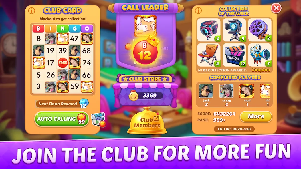 Bingo Frenzy®-Live Bingo Games (Бинго Френзи) [МОД: Все открыто, Дополнительные деньги и Меню MOD] Screenshot 5