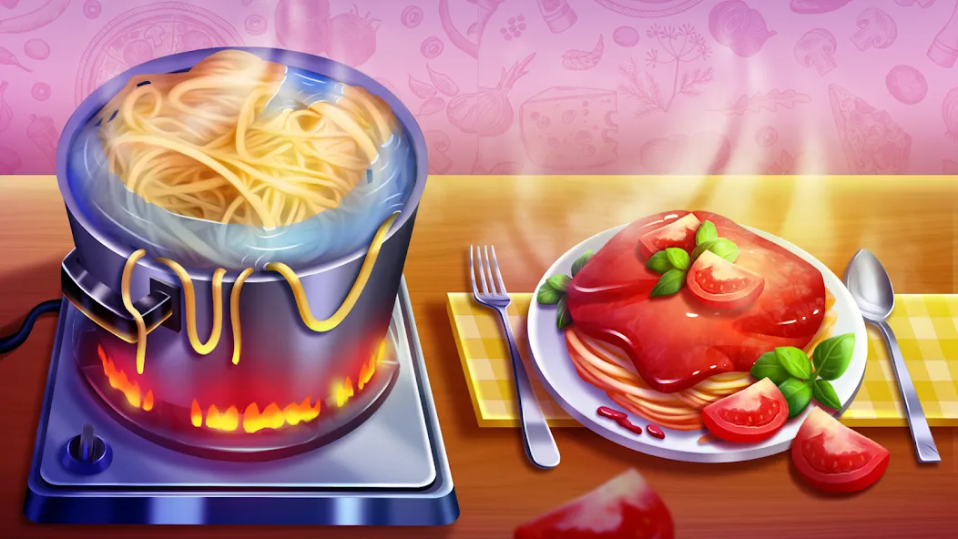 Cooking Team: Restaurant Games [МОД: Бесконечные деньги, Монеты и Мега MOD] Screenshot 1