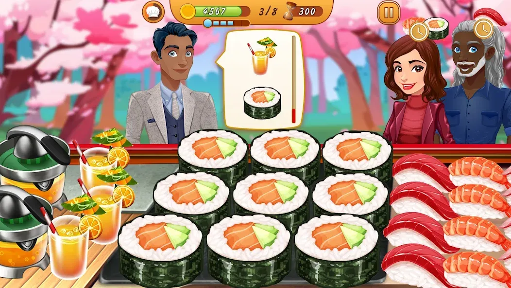 Cooking Team: Restaurant Games [МОД: Бесконечные деньги, Монеты и Мега MOD] Screenshot 3