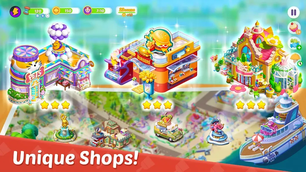Cooking Town - Restaurant Game (Кукинг Таун) [МОД: Много денег, Монет и Все открыто] Screenshot 5