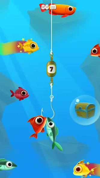 Go Fishing - by Coolmath Games (Го Фишинг) [МОД: Много денег, Монет и Все открыто] Screenshot 1