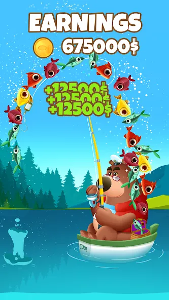 Go Fishing - by Coolmath Games (Го Фишинг) [МОД: Много денег, Монет и Все открыто] Screenshot 2