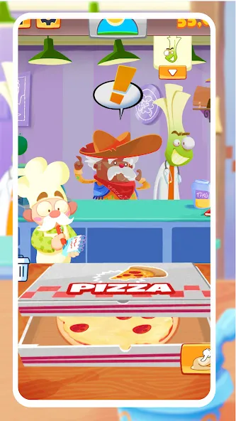 Pizza Maker - Cooking Games (Пицца Мейкер) [МОД: Все открыто, Дополнительные деньги и Меню MOD] Screenshot 3