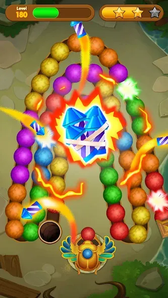 Marble Shoot Blast (Марбл Шут Бласт) [МОД: Много монет, Открытые уровни и Мега MOD] Screenshot 5