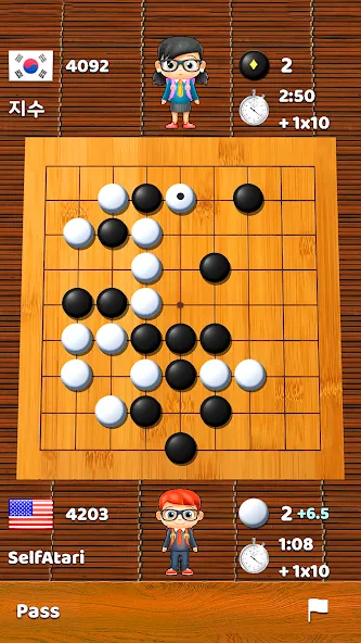 Go Game - BadukPop (Го игра) [МОД: Много монет, Открытые уровни и Мега MOD] Screenshot 5