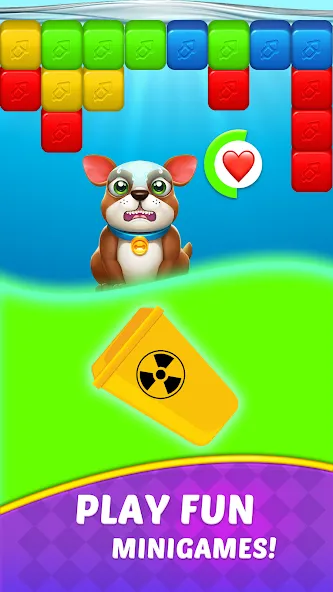 Cube Blast Journey: Toon & Toy (Кьюб Бласт Джорни) [МОД: Много денег, Монет и Все открыто] Screenshot 2