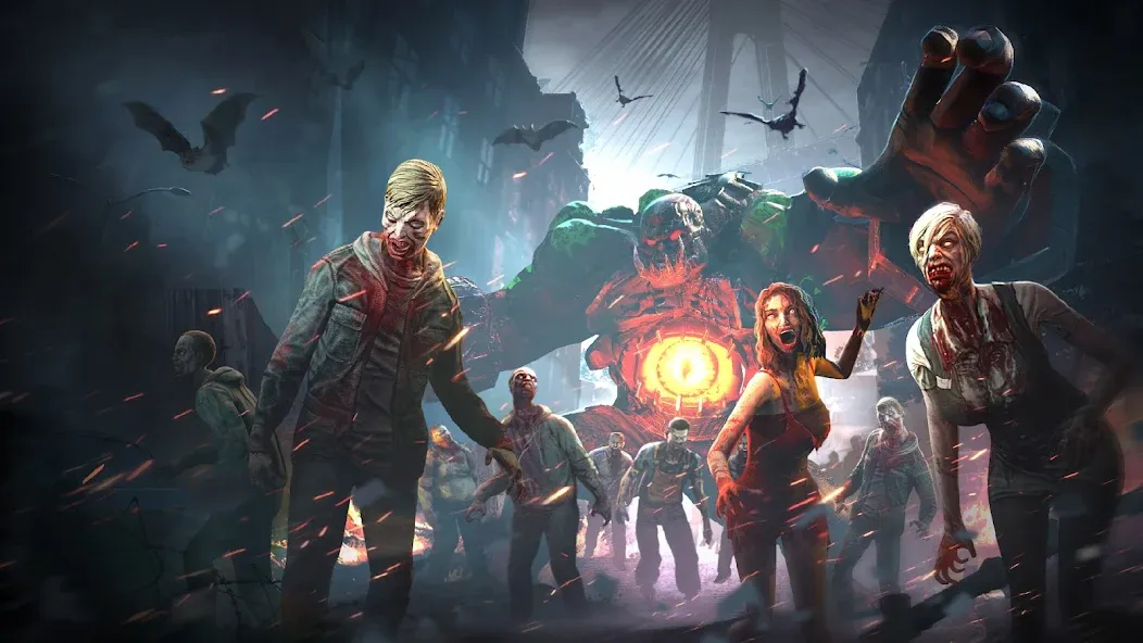 Zombie Fire 3D: Offline Game (ЗОМБИ ФАЙР 3Д) [МОД: Много монет, Открытые уровни и Мега MOD] Screenshot 2