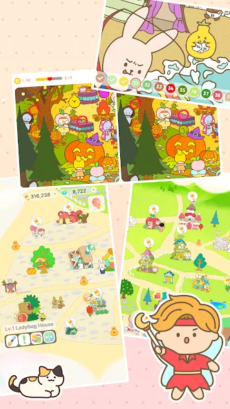 Color Town: My Lovely World (Цолор Таун) [МОД: Деньги, Монеты и Меню MOD] Screenshot 1