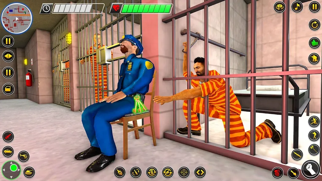 Grand Jail Prison: Escape Game (Гранд Джейл Призон) [МОД: Деньги, Монеты и Меню MOD] Screenshot 1