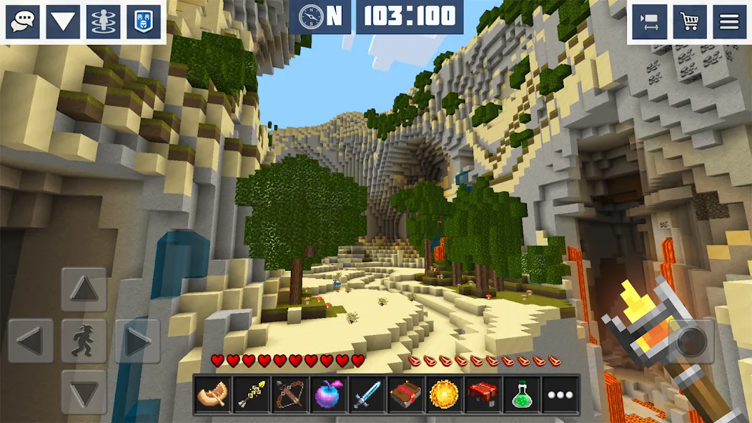 Block Craft World:Planet Craft [МОД: Деньги, Монеты и Меню MOD] Screenshot 4