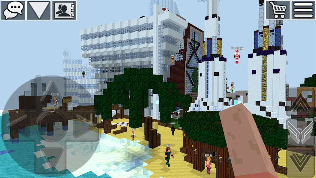 World Craft: Block Craftsman [МОД: Меню, Бесконечные монеты и Открытые уровни] Screenshot 3