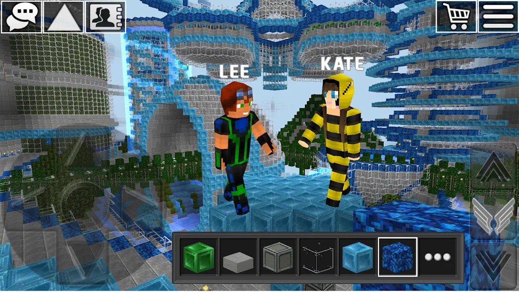 World Craft: Block Craftsman [МОД: Меню, Бесконечные монеты и Открытые уровни] Screenshot 5