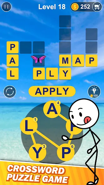 Word Connect - Word Search (Уорд Коннект) [МОД: Бесконечные деньги, Монеты и Мега MOD] Screenshot 3