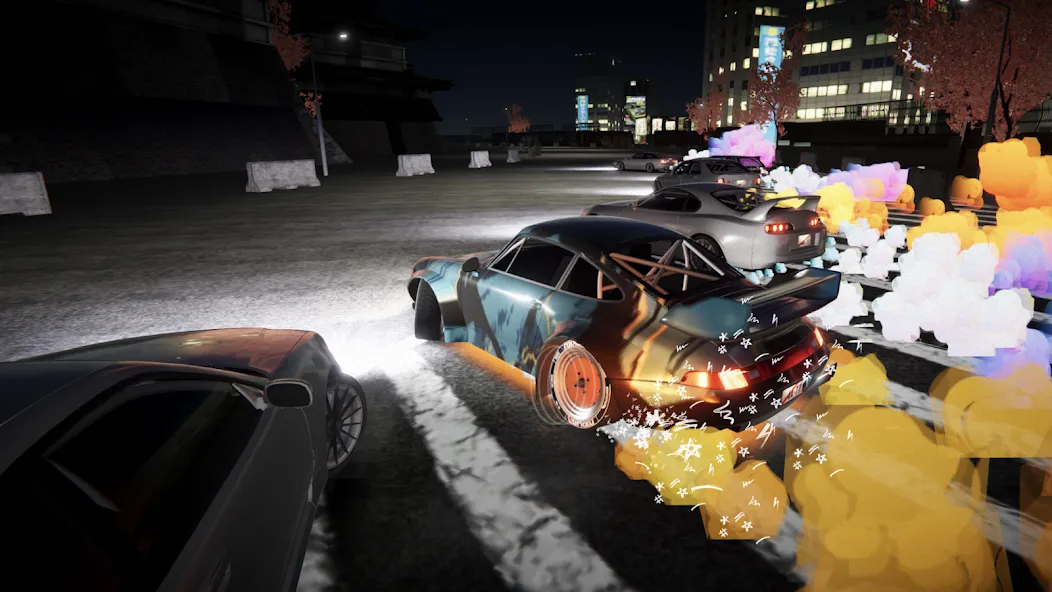 Kanjozokuレーサ Racing Car Games [МОД: Все открыто, Дополнительные деньги и Меню MOD] Screenshot 1