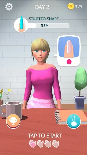 Acrylic Nails! [МОД: Бесконечные деньги, Монеты и Мега MOD] Screenshot 2