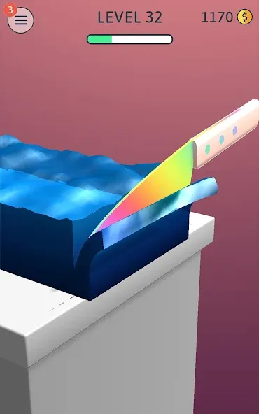 ASMR Slicing (АСМР) [МОД: Меню, Бесконечные монеты и Открытые уровни] Screenshot 3