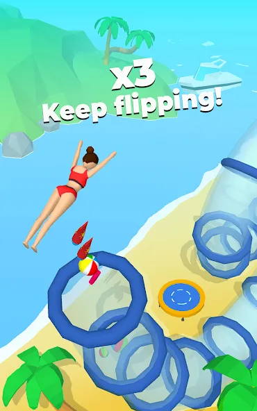 Flip Jump Stack! [МОД: Много денег, Монет и Все открыто] Screenshot 1
