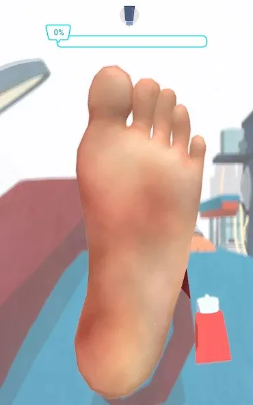Foot Clinic - ASMR Feet Care (Фут Клиник) [МОД: Меню, Бесконечные монеты и Открытые уровни] Screenshot 4