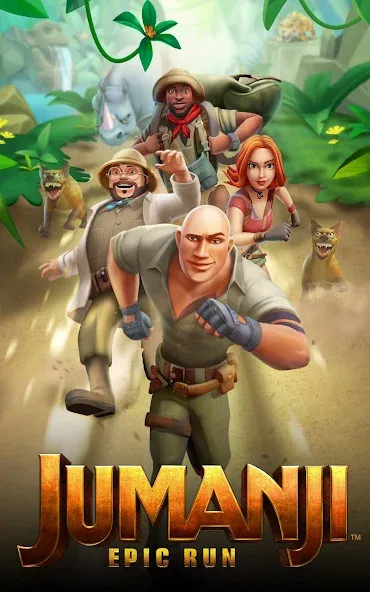 Jumanji: Epic Run (Джуманджи) [МОД: Бесконечные деньги, Монеты и Мега MOD] Screenshot 1