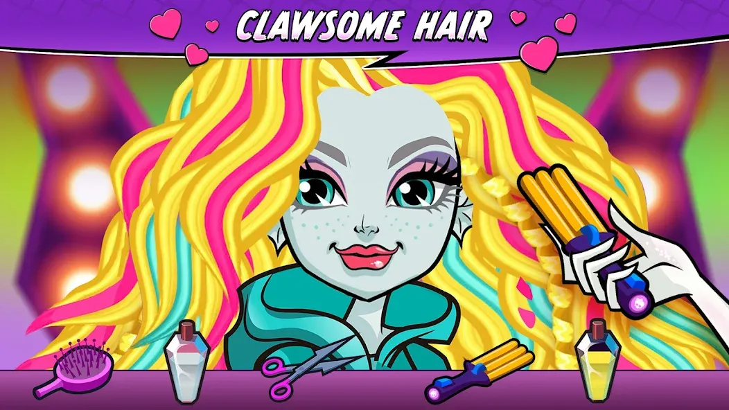 Monster High™ Beauty Salon (Монстер Хай) [МОД: Много монет, Открытые уровни и Мега MOD] Screenshot 2