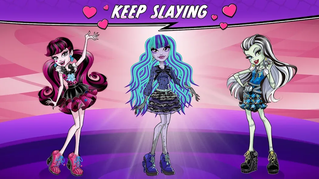 Monster High™ Beauty Salon (Монстер Хай) [МОД: Много монет, Открытые уровни и Мега MOD] Screenshot 5