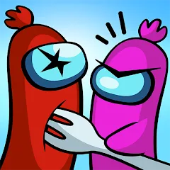 Скачать Sausage Wars.io [МОД: Меню, Бесконечные монеты и Открытые уровни] | Взлом Sausage Wars.io на Андроид