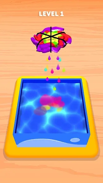 Tie Dye [МОД: Меню, Бесконечные монеты и Открытые уровни] Screenshot 4