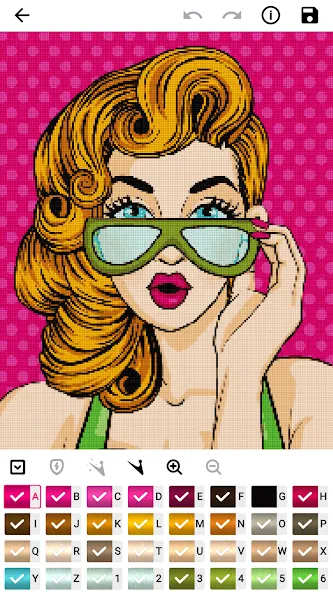 Cross Stitch Joy (Кроссстич радость) [МОД: Бесконечные деньги, Монеты и Мега MOD] Screenshot 2