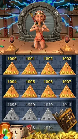 Jewel Ancient 2: lost gems (Джуэл Эншиент 2) [МОД: Все открыто, Дополнительные деньги и Меню MOD] Screenshot 5