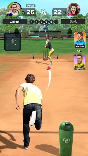 Cricket Gangsta™ Cricket Games (Крикет Гангста 11 Лига) [МОД: Много монет, Открытые уровни и Мега MOD] Screenshot 2