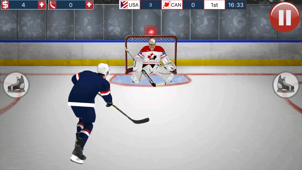 Hockey MVP (Хоккей МВП) [МОД: Много денег, Монет и Все открыто] Screenshot 1