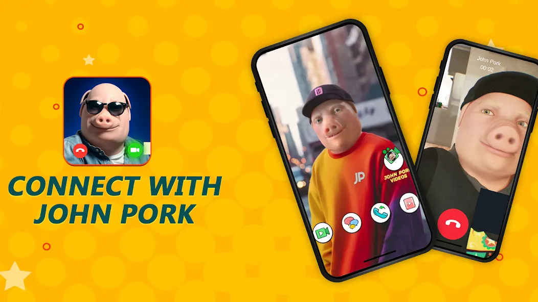 John Pork In Video Call (Джон Порк ин Видео Колл) [МОД: Деньги, Монеты и Меню MOD] Screenshot 4