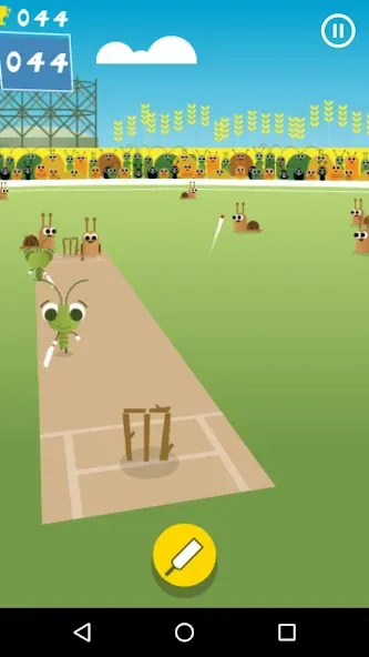 Doodle Cricket - Cricket Game (Дудл Крикет) [МОД: Много денег, Монет и Все открыто] Screenshot 3