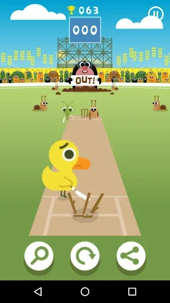 Doodle Cricket - Cricket Game (Дудл Крикет) [МОД: Много денег, Монет и Все открыто] Screenshot 5