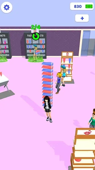 My Beauty Salon (Мой салон красоты) [МОД: Меню, Бесконечные монеты и Открытые уровни] Screenshot 2