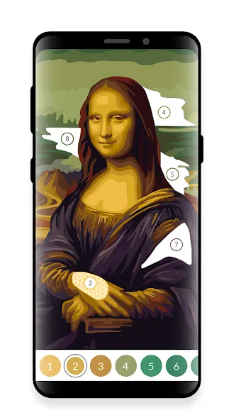 April - Oil Painting by Number (Эйприл) [МОД: Меню, Бесконечные монеты и Открытые уровни] Screenshot 5