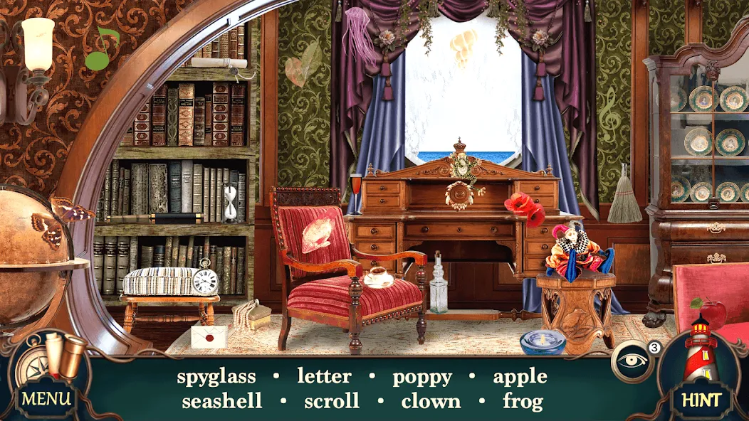 Mystery Hotel: Hidden Objects [МОД: Меню, Бесконечные монеты и Открытые уровни] Screenshot 1