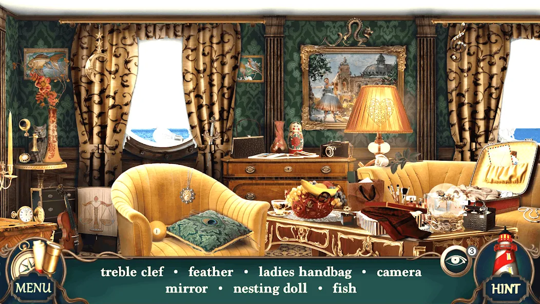 Mystery Hotel: Hidden Objects [МОД: Меню, Бесконечные монеты и Открытые уровни] Screenshot 4