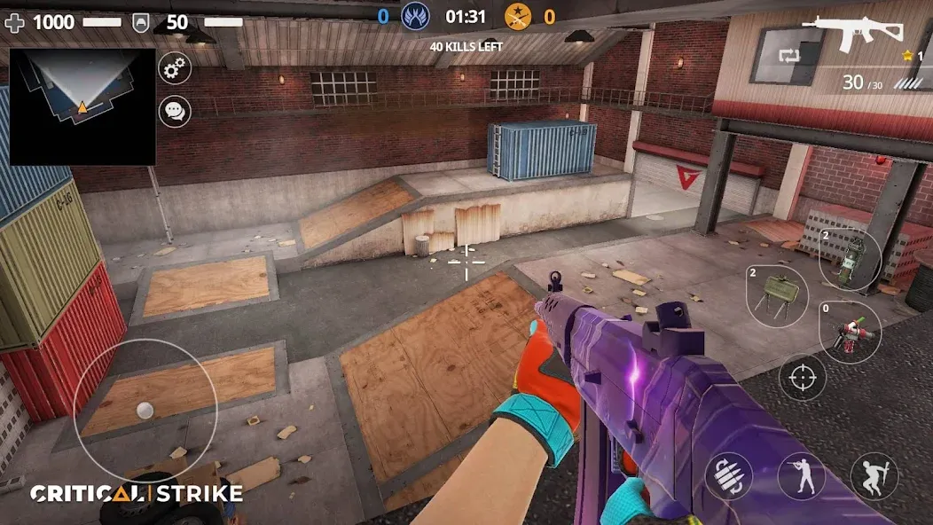Critical Strike CS: Online FPS (Критический удар ) [МОД: Меню, Бесконечные монеты и Открытые уровни] Screenshot 2