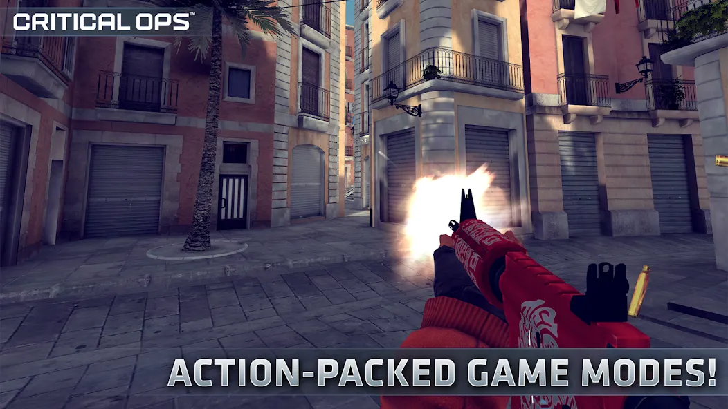 Critical Ops: Multiplayer FPS (Критикал Опс) [МОД: Меню, Бесконечные монеты и Открытые уровни] Screenshot 4