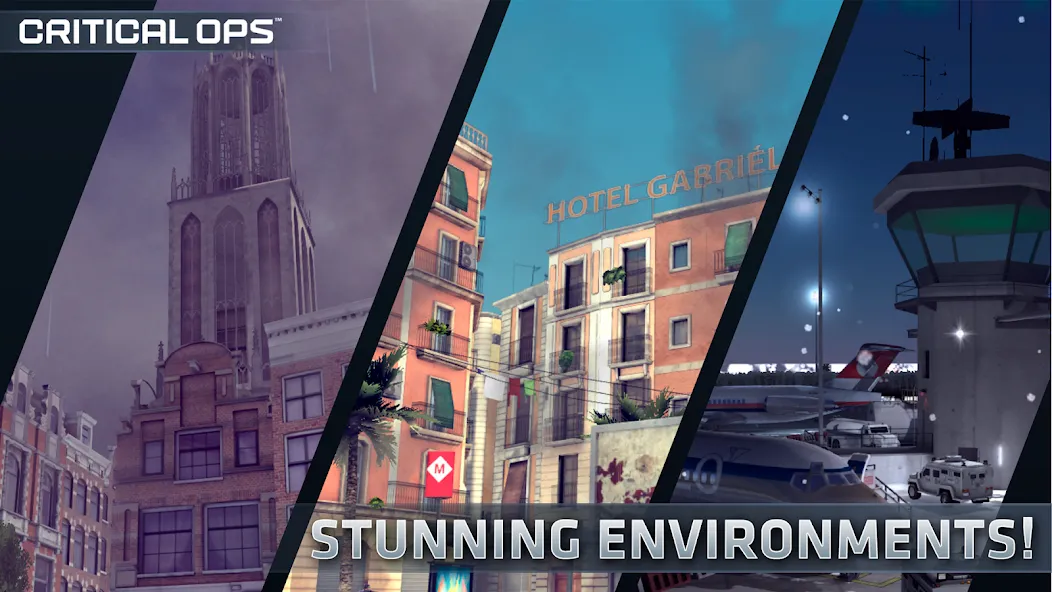 Critical Ops: Multiplayer FPS (Критикал Опс) [МОД: Меню, Бесконечные монеты и Открытые уровни] Screenshot 5